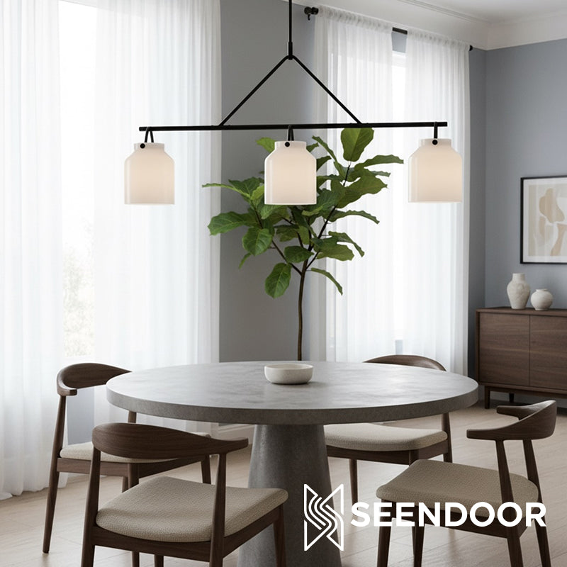 Hanton Modern Metal Pendant Light - Hanging Lamp for Kitchen