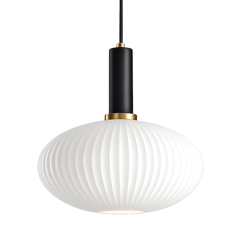 Glass Vintage Pendant Lamp - Sculptural Shade Design for Interior Spaces