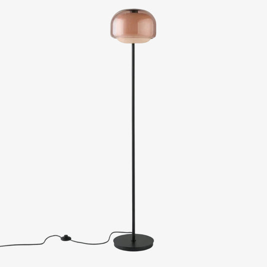 Clinco gelaagde glazen bol vloerlamp voor woonkamer en slaapkamer