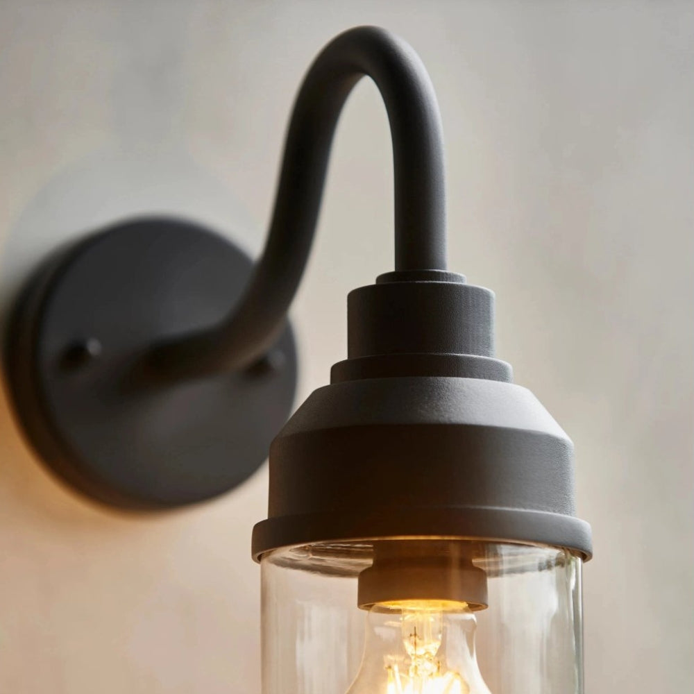 Trevanta Nowoczesna Lampa Ścienna na Zewnątrz – Minimalistyczna Latarnia do Wejść i Elewacji